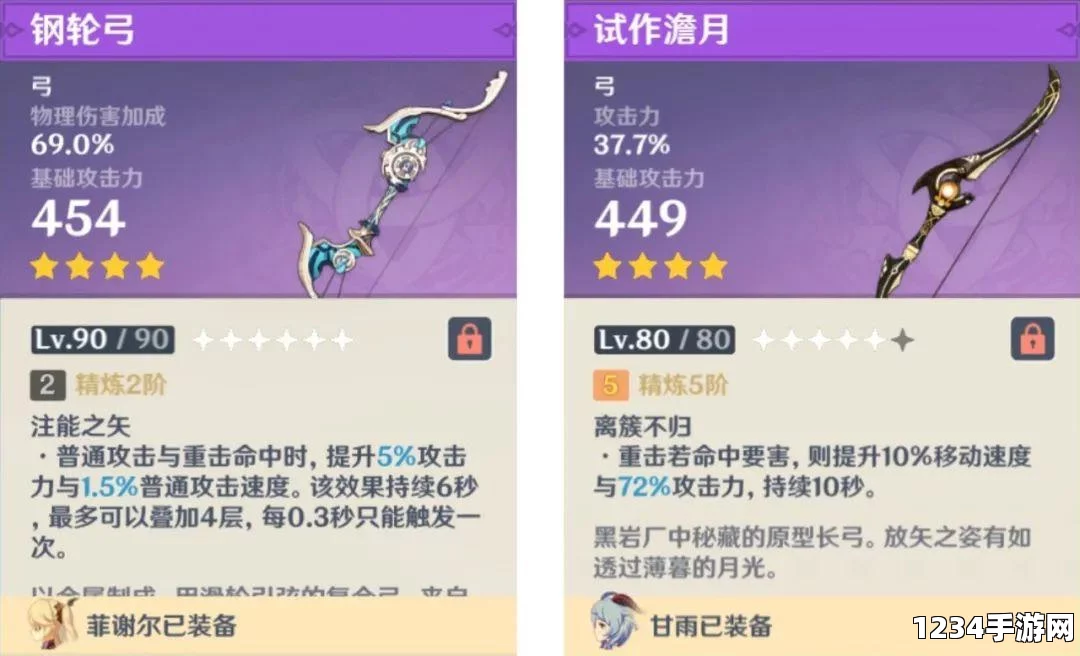 原神试作澹月突破材料汇总