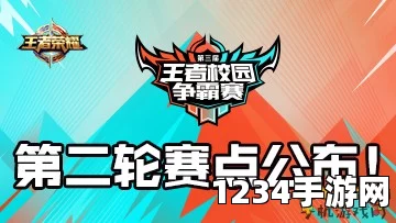 王者荣耀校园争霸赛第二轮赛点公布，热血青春再战赛场—4月22日操场再见！